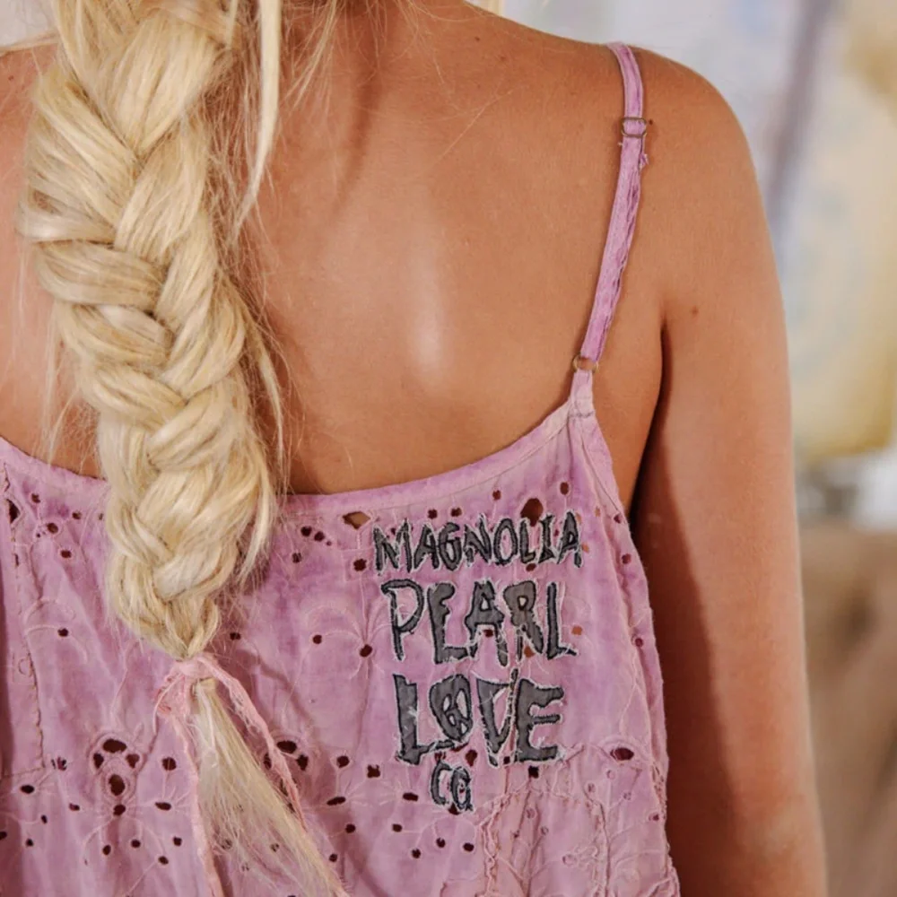 🌺 MAGNOLIA PEARL Eyelet Beya Iris Cami Dress🌺 - Picture 6 of 6